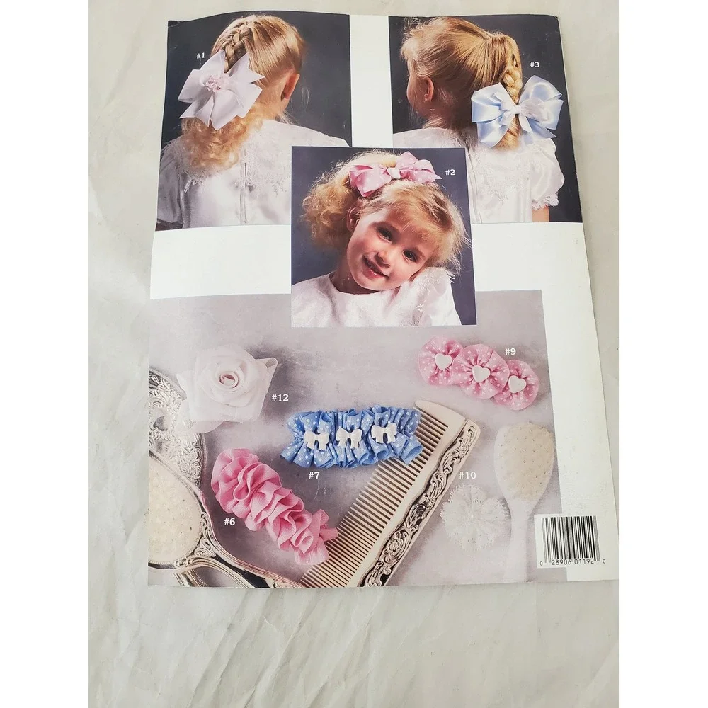 Leisure Arts 1192 All Dressed Up Bow Making Made Easy Vintage 1989 Craft Booklet